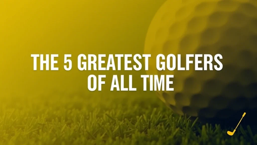 The 5 Greatest Golfers of All Time